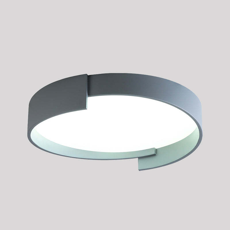 Quinn Modern Round Flush Mount Ceiling Light, contemporary lighting