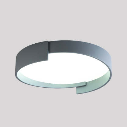 Quinn Modern Round Flush Mount Ceiling Light, contemporary lighting