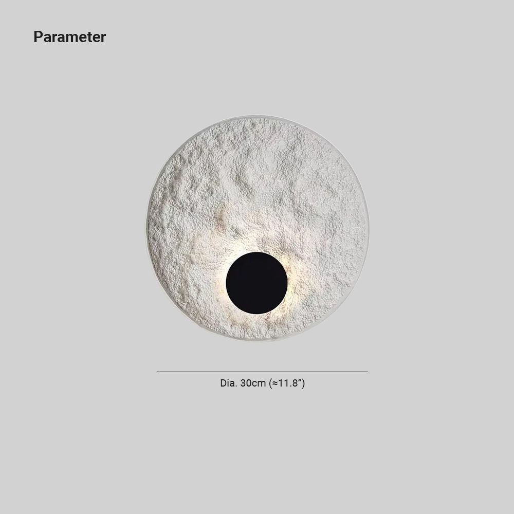 Byers Modern LED Wall Lamp - Size Detail