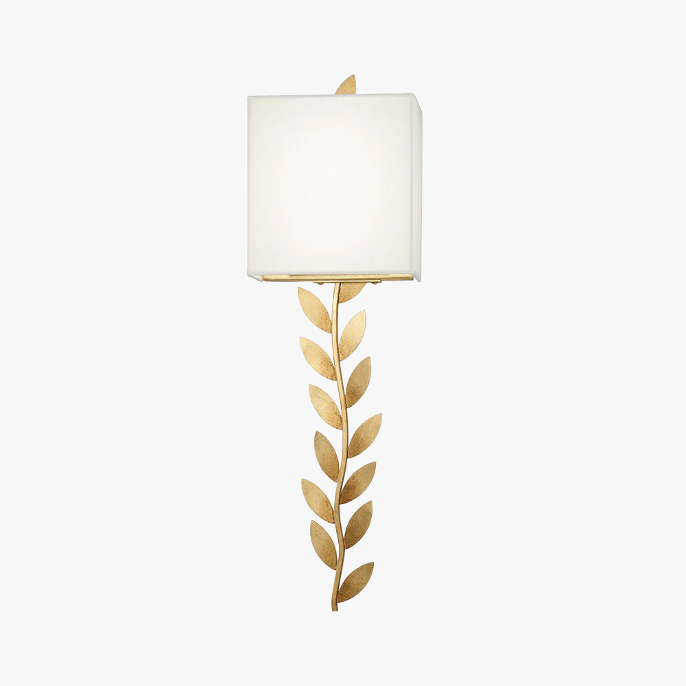 Valentina Modern Minimalism  Wall Lamp Metal Fabric Bedroom  Dining Room