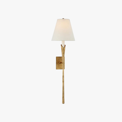 Alessio Vintage Antique Metal Fabric Wall Light Shades Kitchen Bedroom Living Room