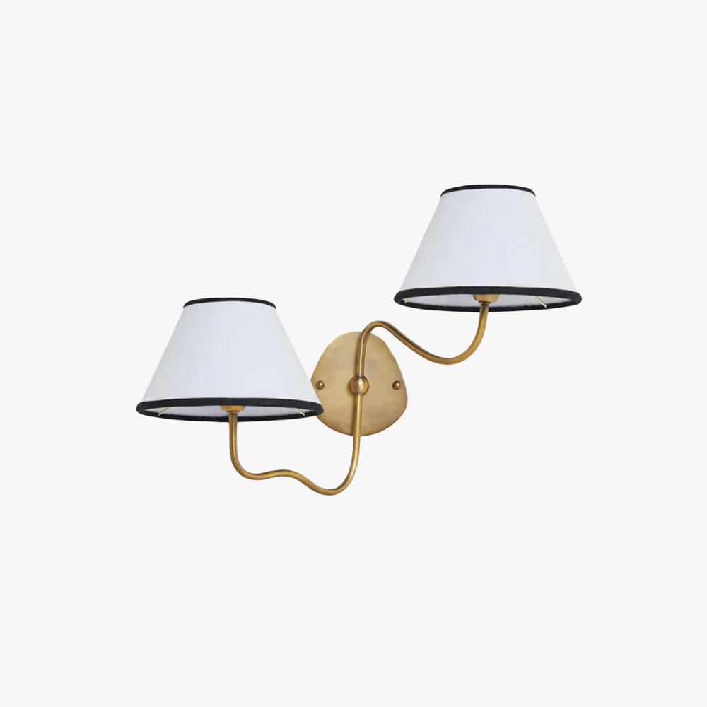 Alessio Vintage Classical Metal Wall Light Bedroom Living Room