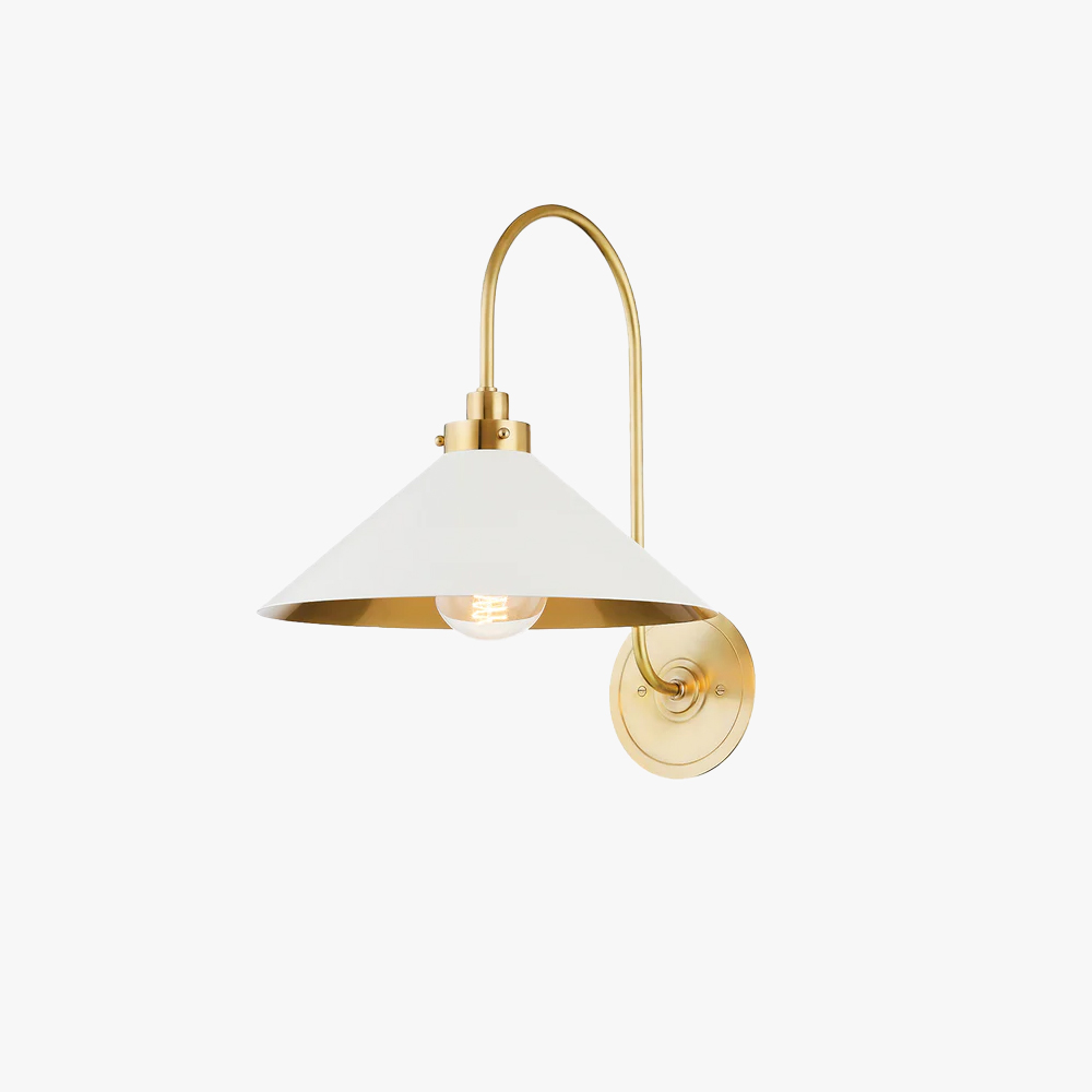 Alessio Vintage Cottage Metal Wall Light Bedroom Study Living Room