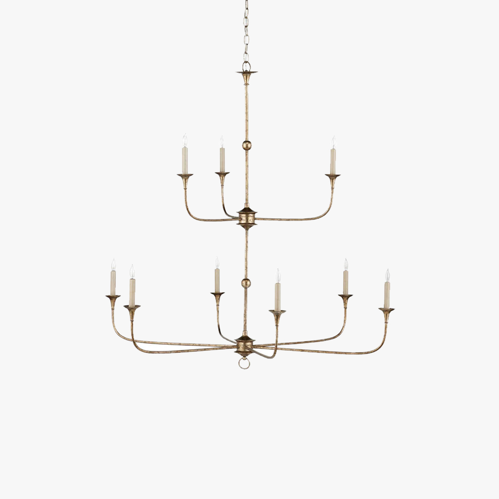 Alessio Vintage Metal Pyrite Bronze Pendant Light Dining Room Bedroom