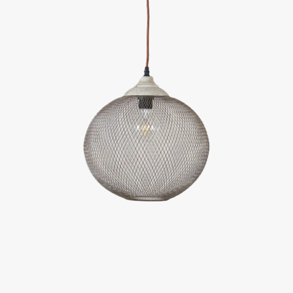 Hailie Modern Metal Rust Color Pendant Light Dining Room Bedroom