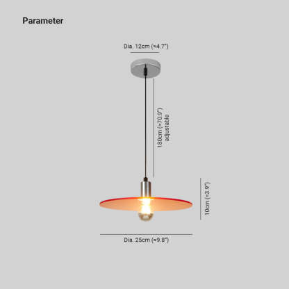 Cairns Nordic Pendant Light dimensions