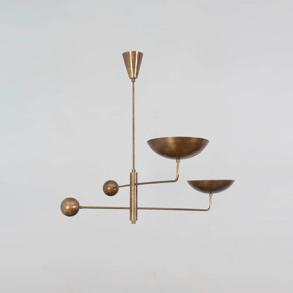 Austin Sculptural Industrial Chandelier
