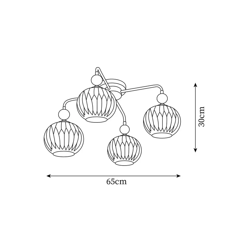Lily Lantern Chandeliers