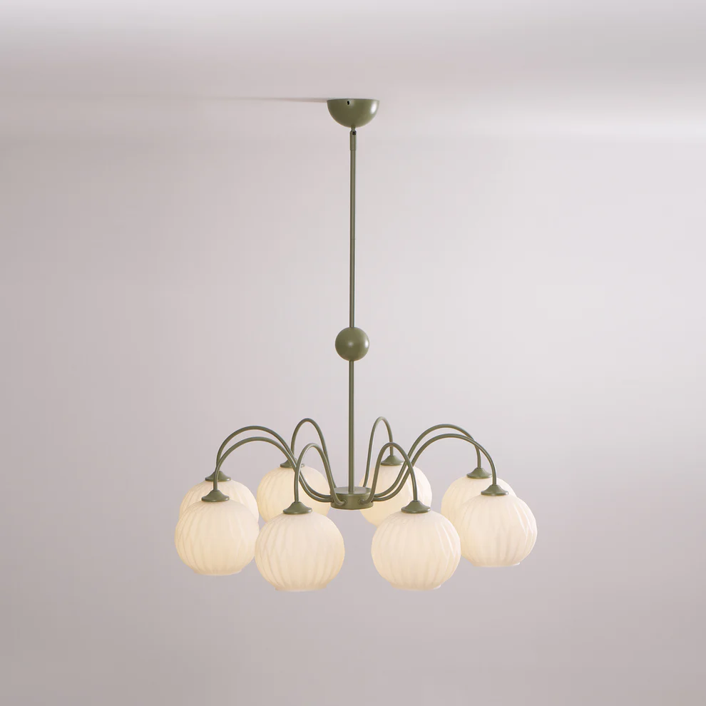 Lily Ripple Glass Chandeliers