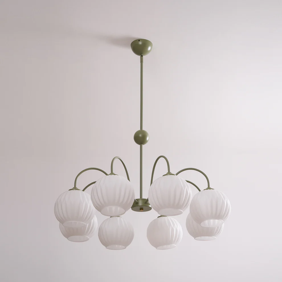 Lily Ripple Glass Chandeliers