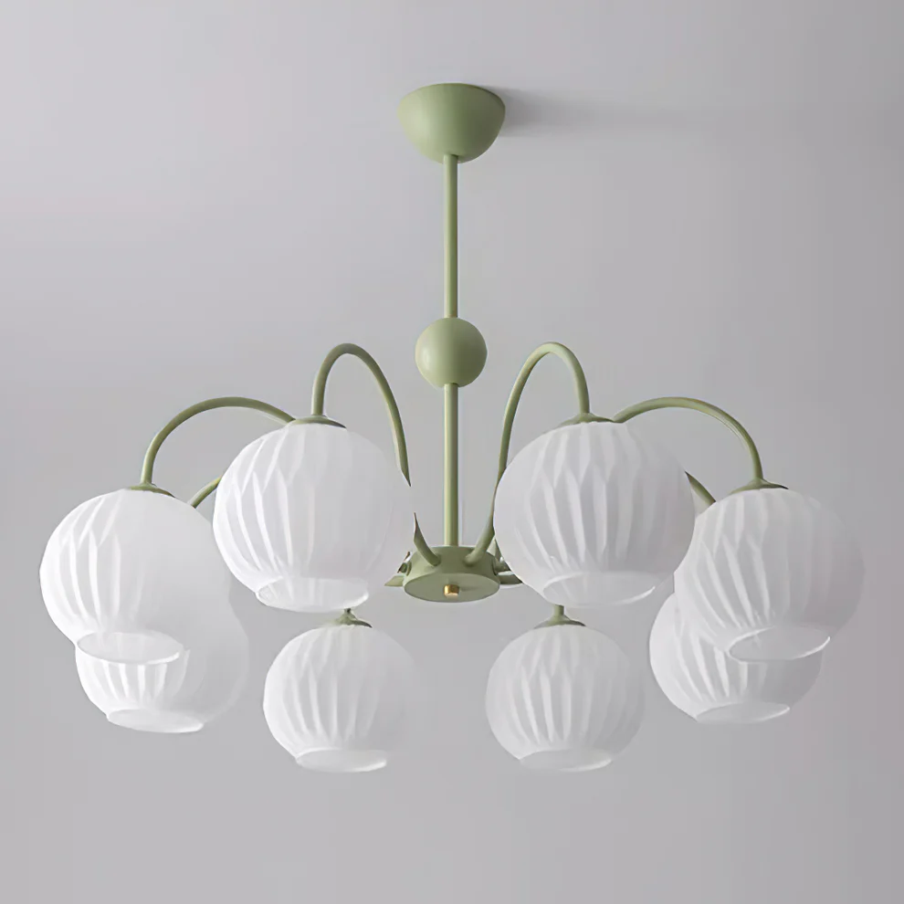 Lily Ripple Glass Chandeliers