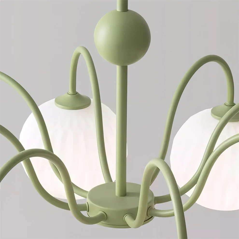 Lily Ripple Glass Chandeliers
