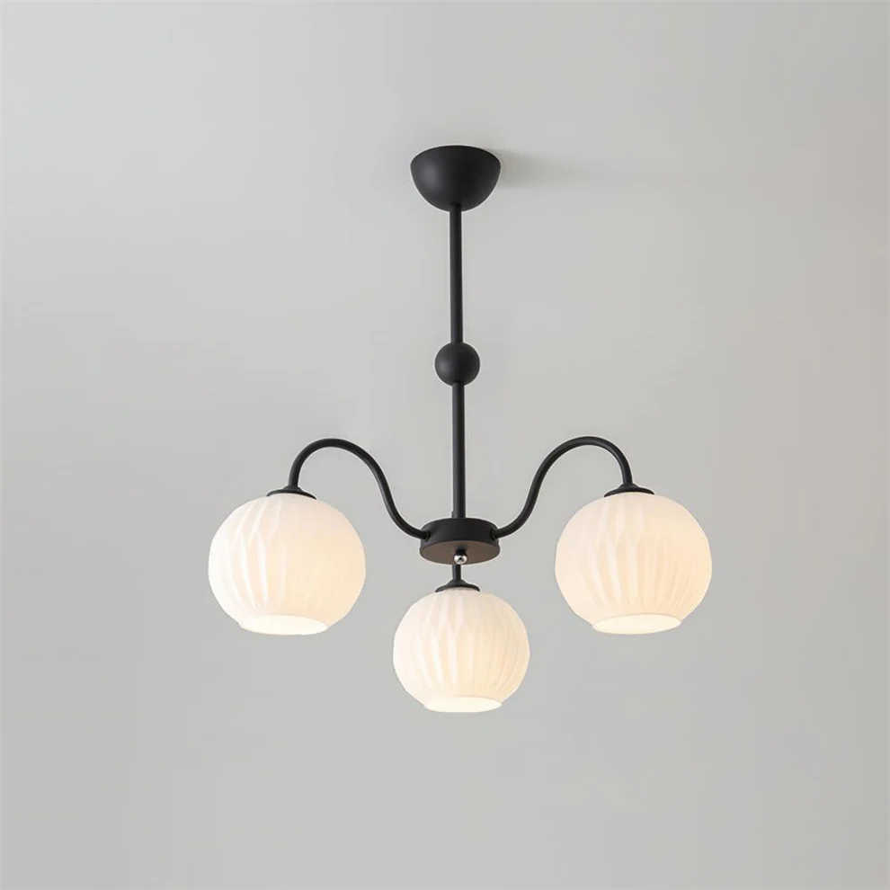 Lily Ripple Glass Chandeliers