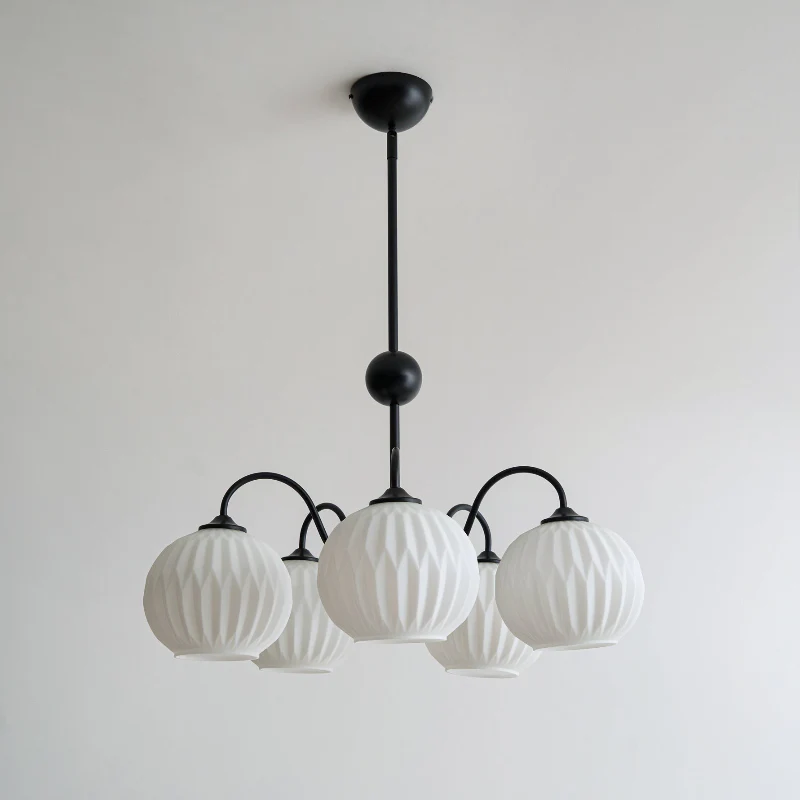 Lily Ripple Glass Chandeliers