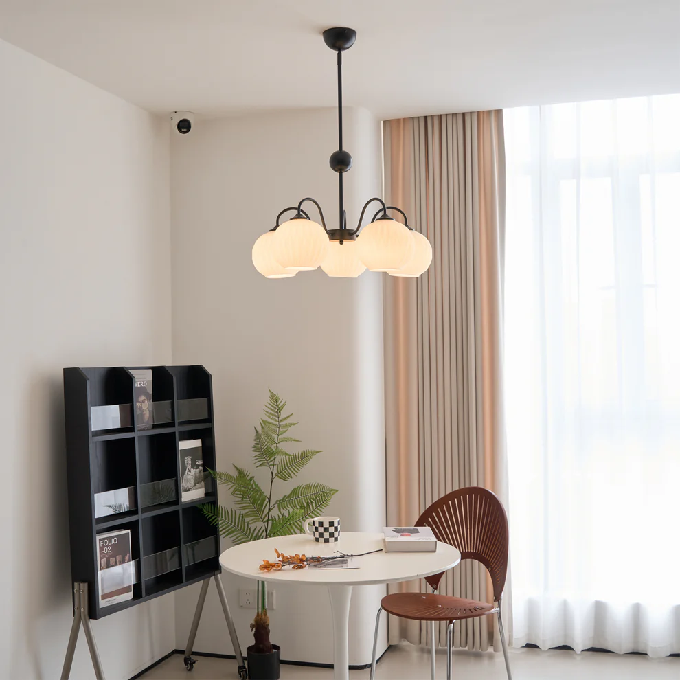 Lily Ripple Glass Chandeliers
