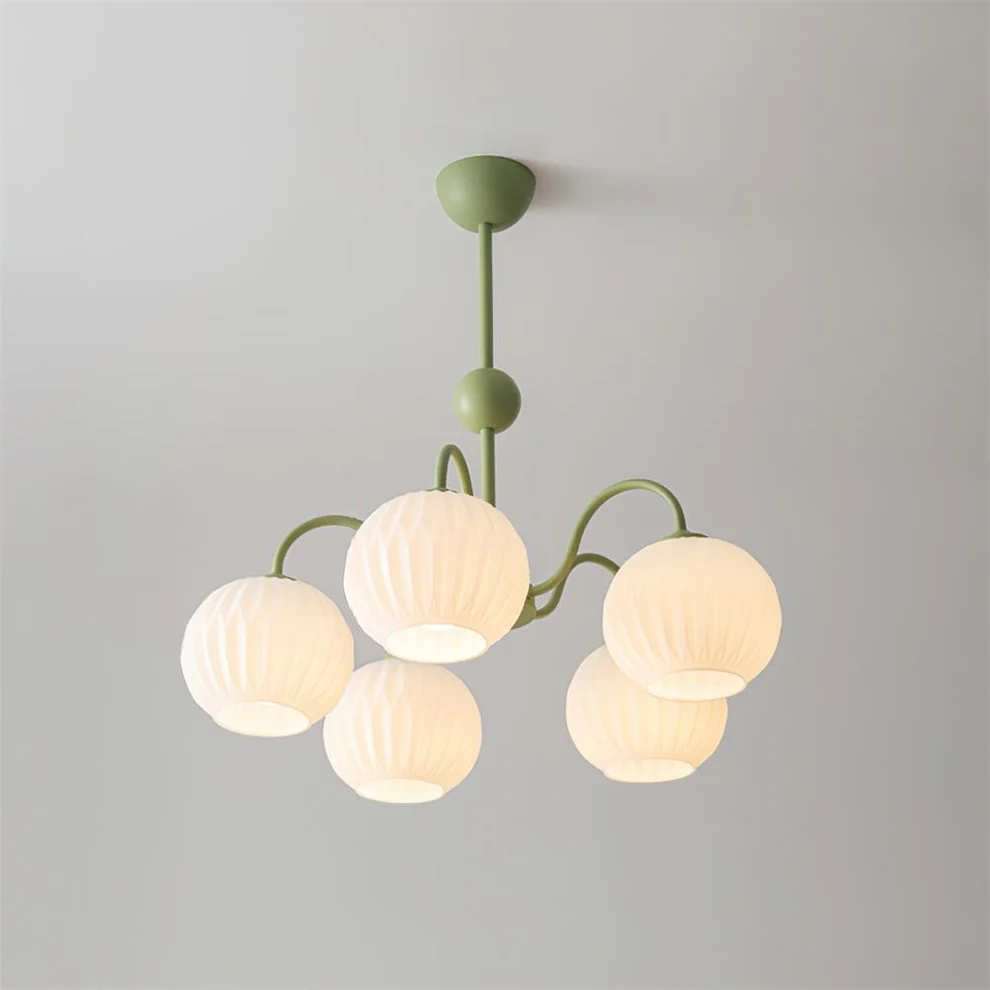 Lily Ripple Glass Chandeliers