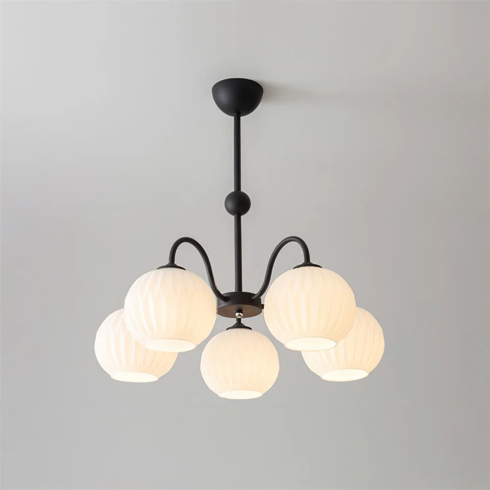 Lily Ripple Glass Chandeliers