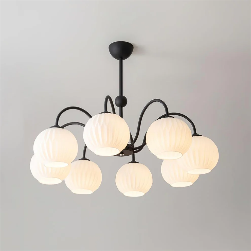 Lily Ripple Glass Chandeliers