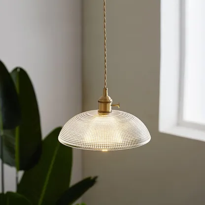 Hailie Modern Metal Glass Opaque Pendant Light Pendant Light
