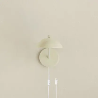 Austin Black Curved Arm Wall Lamp