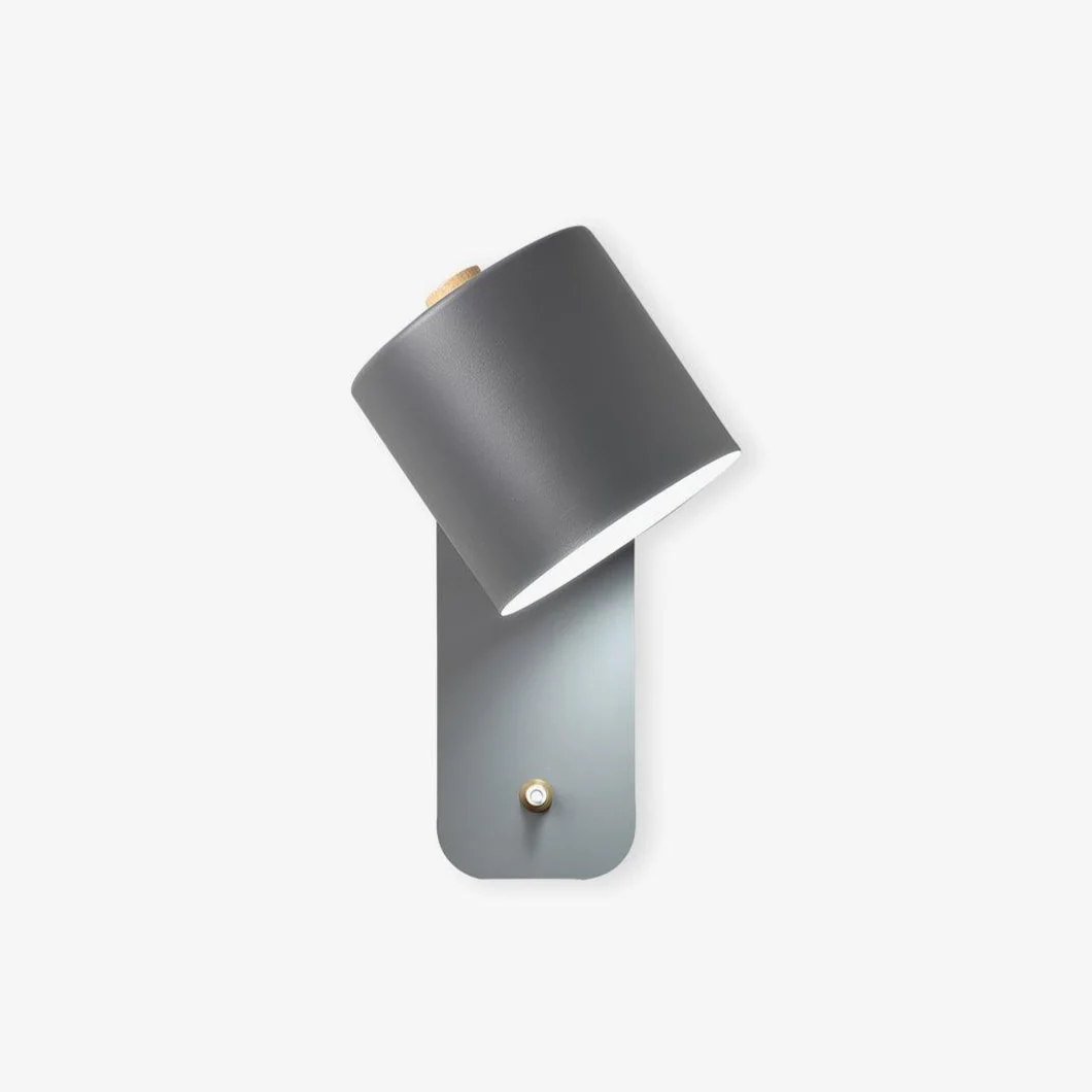 Edge Modern Minimalism Metal Wall Light Bedroom Hallway Study Room