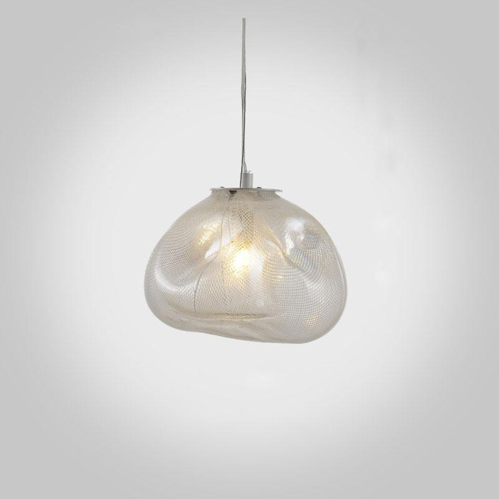 Byers clear spherical glass pendant light