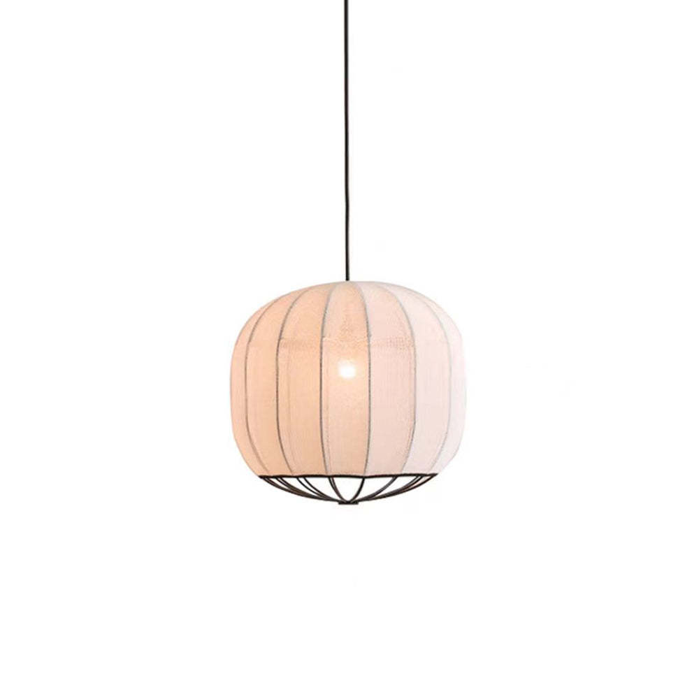 Lassola Renée Pendant Light, fabric shade, modern lighting