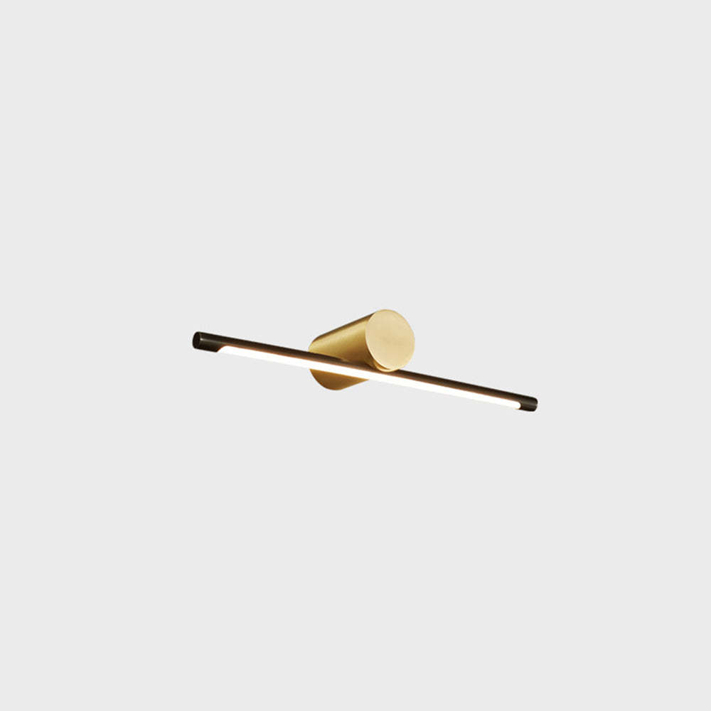 Leigh Minimalist Linear Wall Lamp - Gold Finish