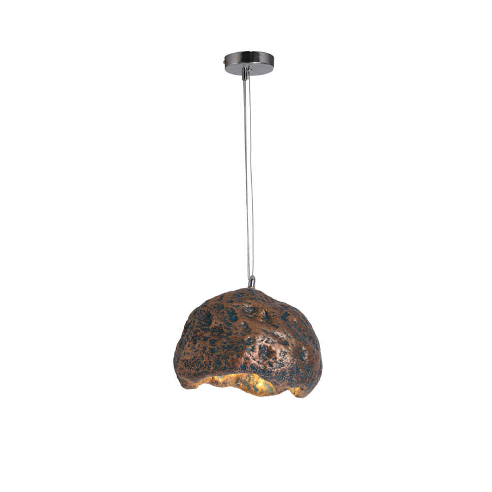 Byers Wabi Sabi Resin Pendant Light in bronze finish