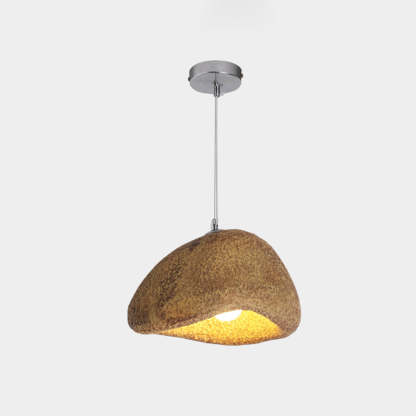 Byers bread-shaped pendant light in resin