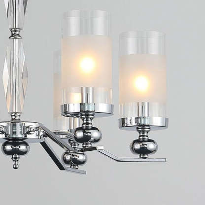 Alessio Retro Metal Glass Chandelier Lighting