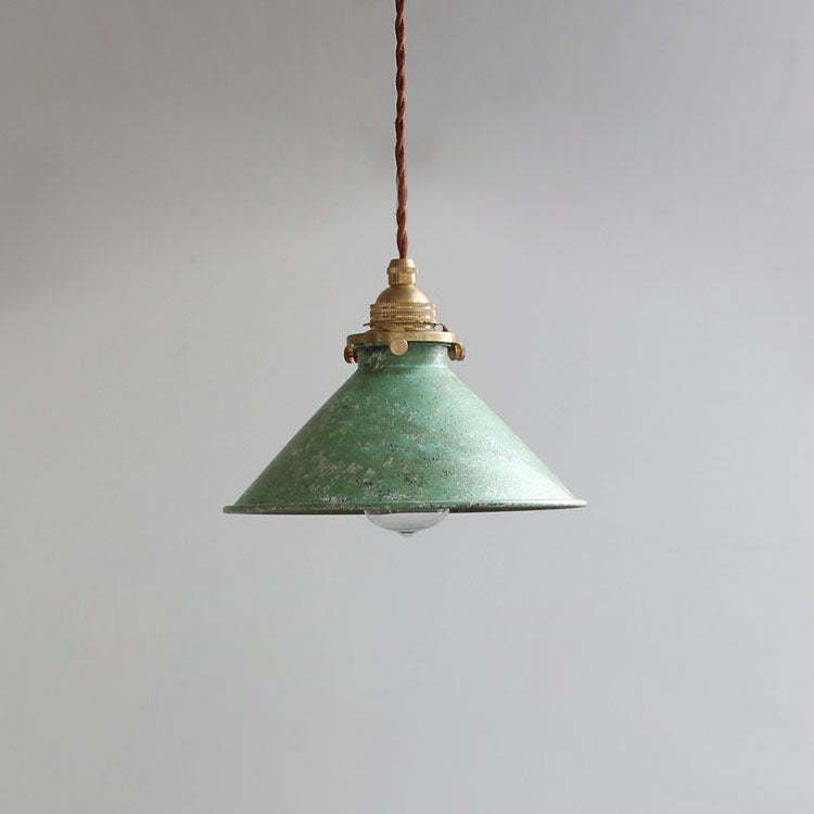 Teal Alessio Vintage Pendant Light - Kitchen Lighting