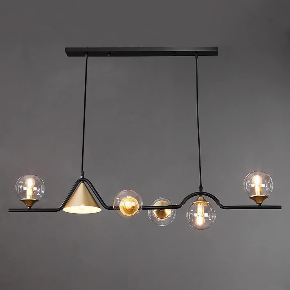 Edge Modern LED Pendant Light - Glass and Metal Fixture