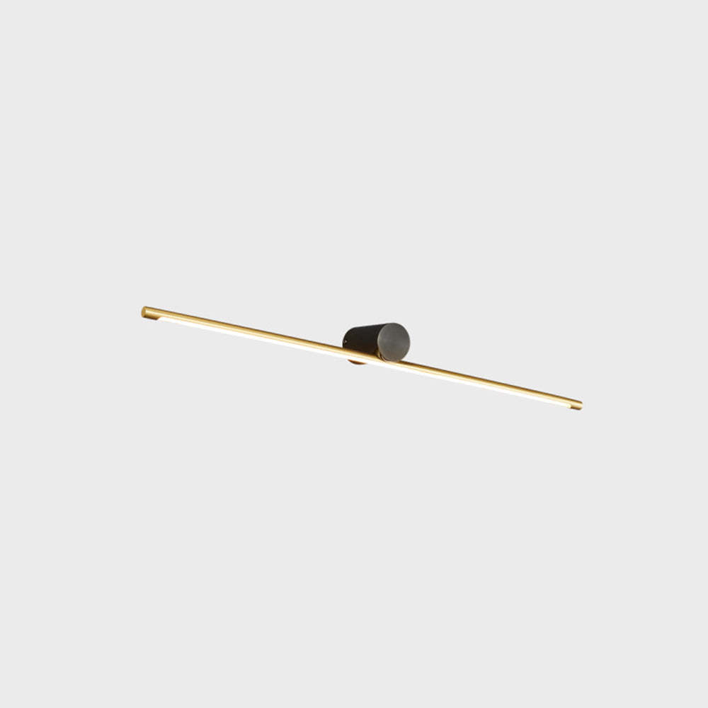 Leigh Wall Lamp - Minimalist gold and black fixture