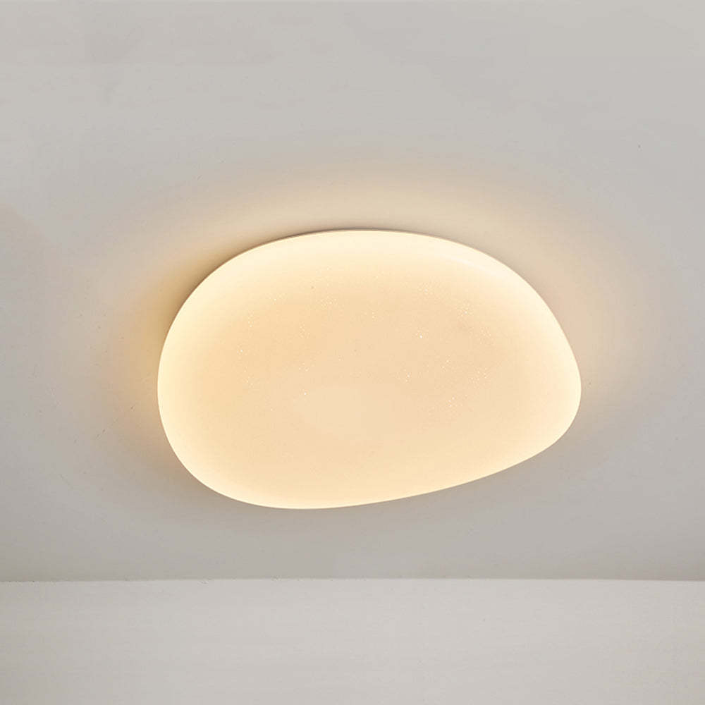 Quinn Pebble Shape Flush Mount Ceiling Light