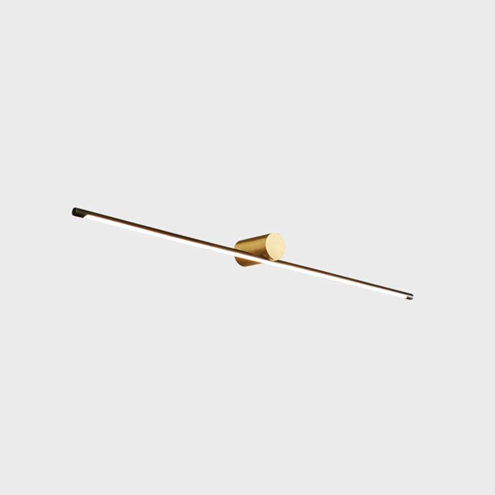 Leigh Minimalist Wall Lamp - Gold Finish, modern design