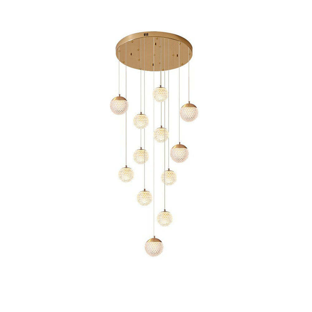 Lassola Jibril Pendant Light - Modern Art Deco Design