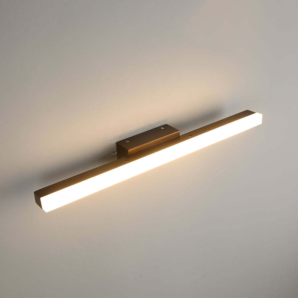 Leigh minimalist wood wall lamp. Modern lighting.