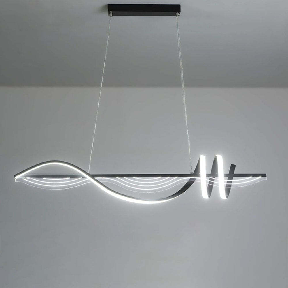 Louise Geometric LED Pendant Light, modern indoor lighting