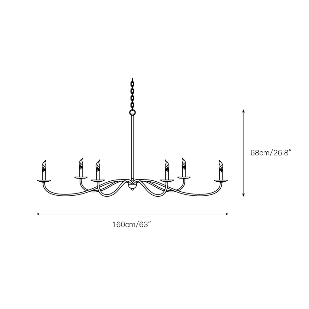 Austin Metal Chandeliers