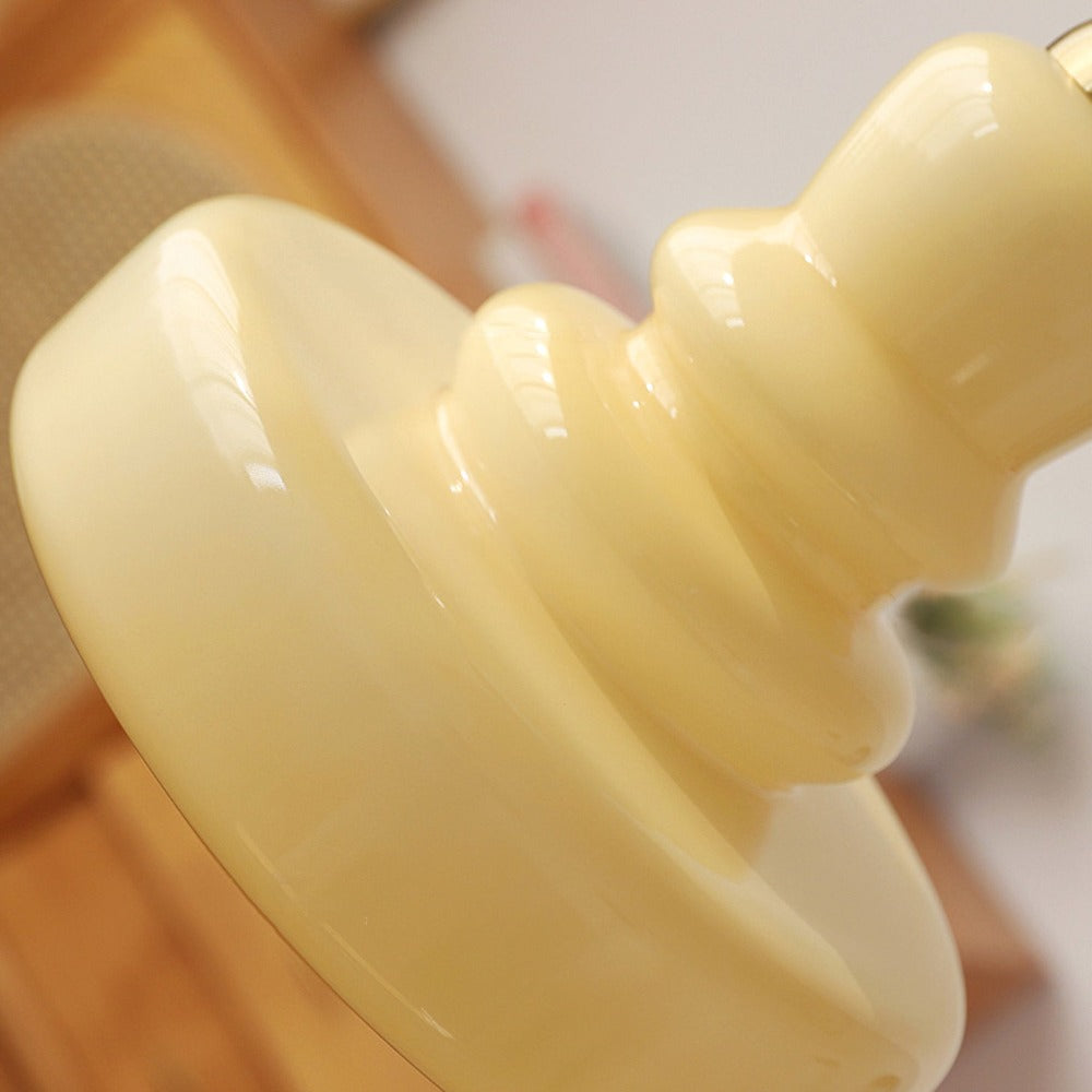 Close-up Morandi pendant light detail