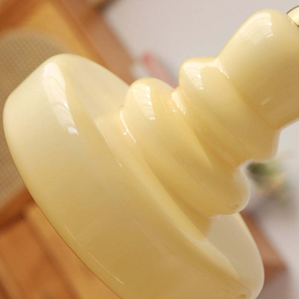 Close-up Morandi pendant light detail