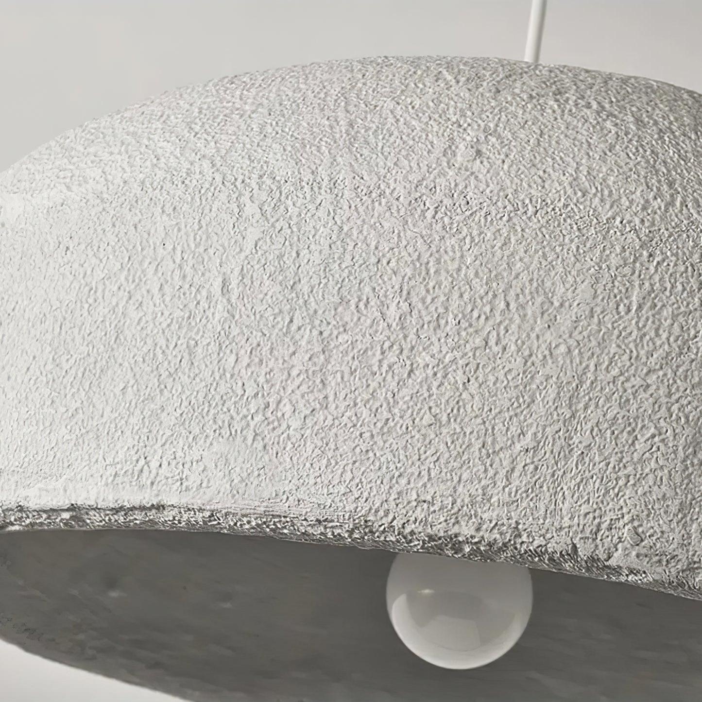 Close up of Byers Cloud Dome Pendant Light