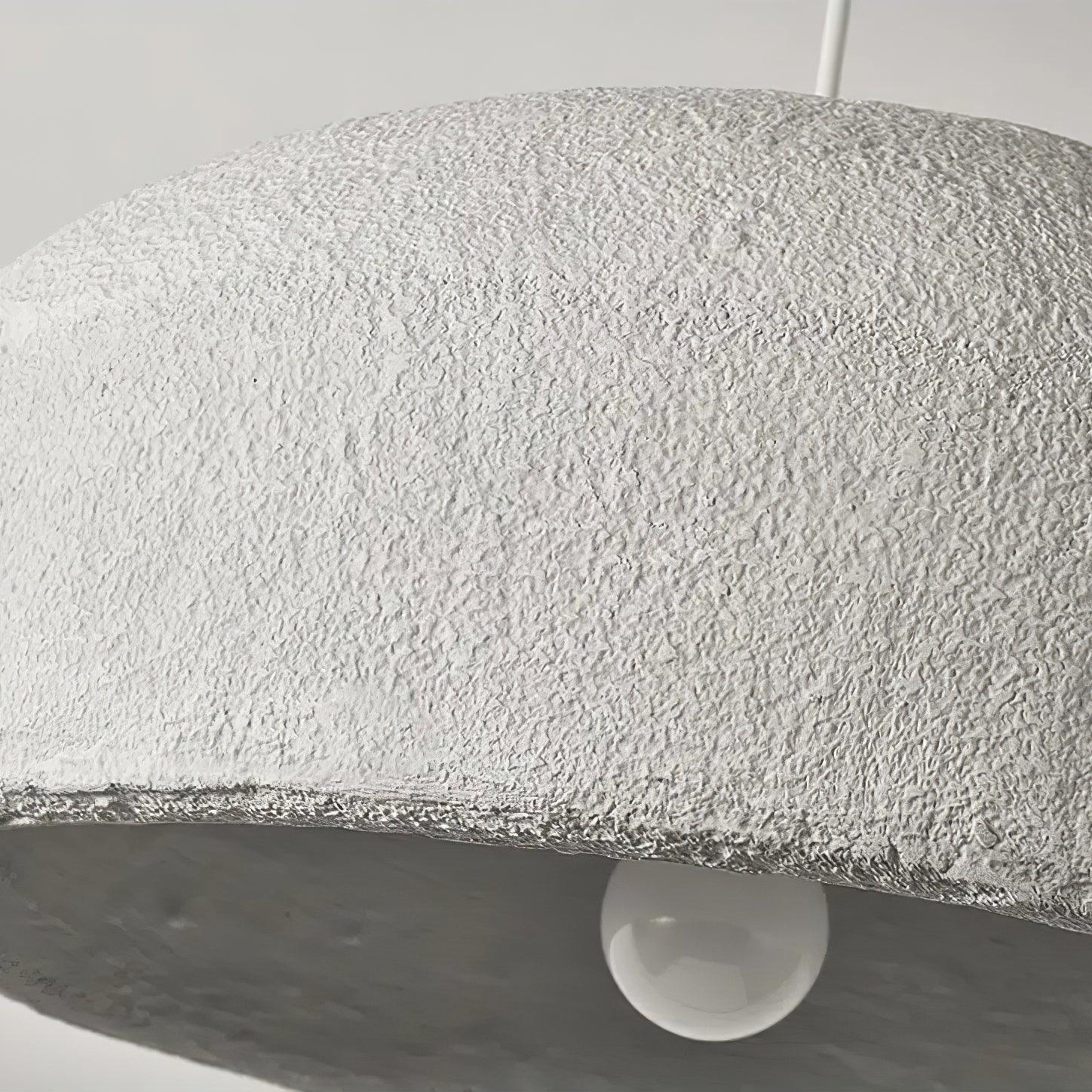 Close up of Byers Cloud Dome Pendant Light