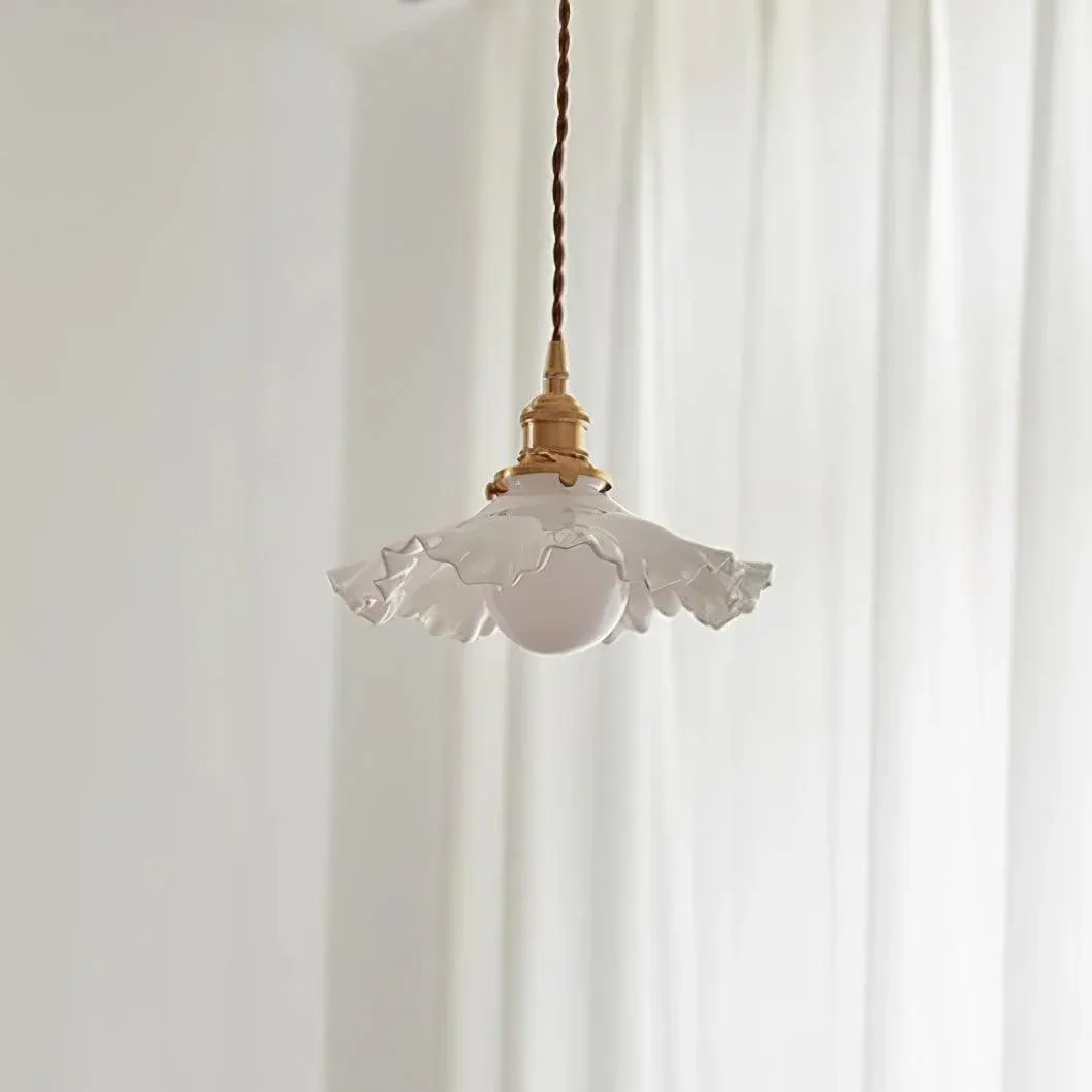Carins Vintage Flower Glass Pendant Light Shades Bedroom Dining Room