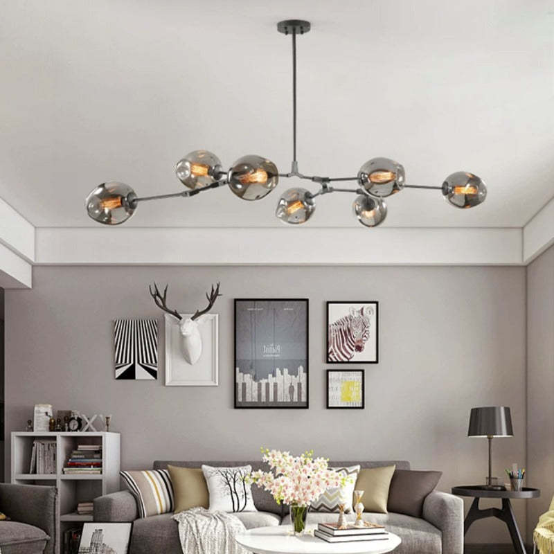 Valentina Nordic Modern Glass Pendant Light Bubble