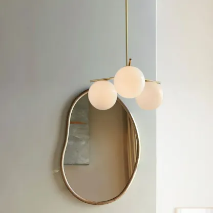 Valentina Modern Urban Brass Chandelier Living Dining Room