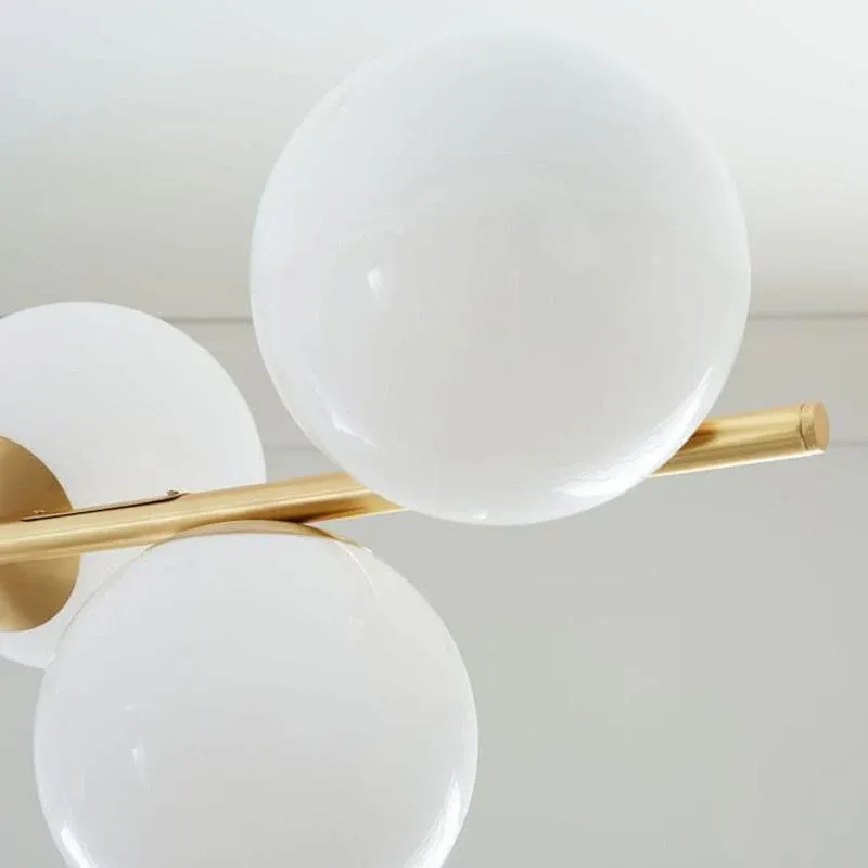 Valentina Modern Urban Brass Chandelier Living Dining Room