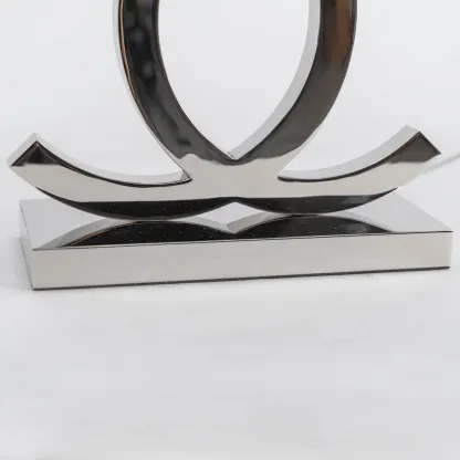 Edge Stainless Steel Indoor Table Lamp