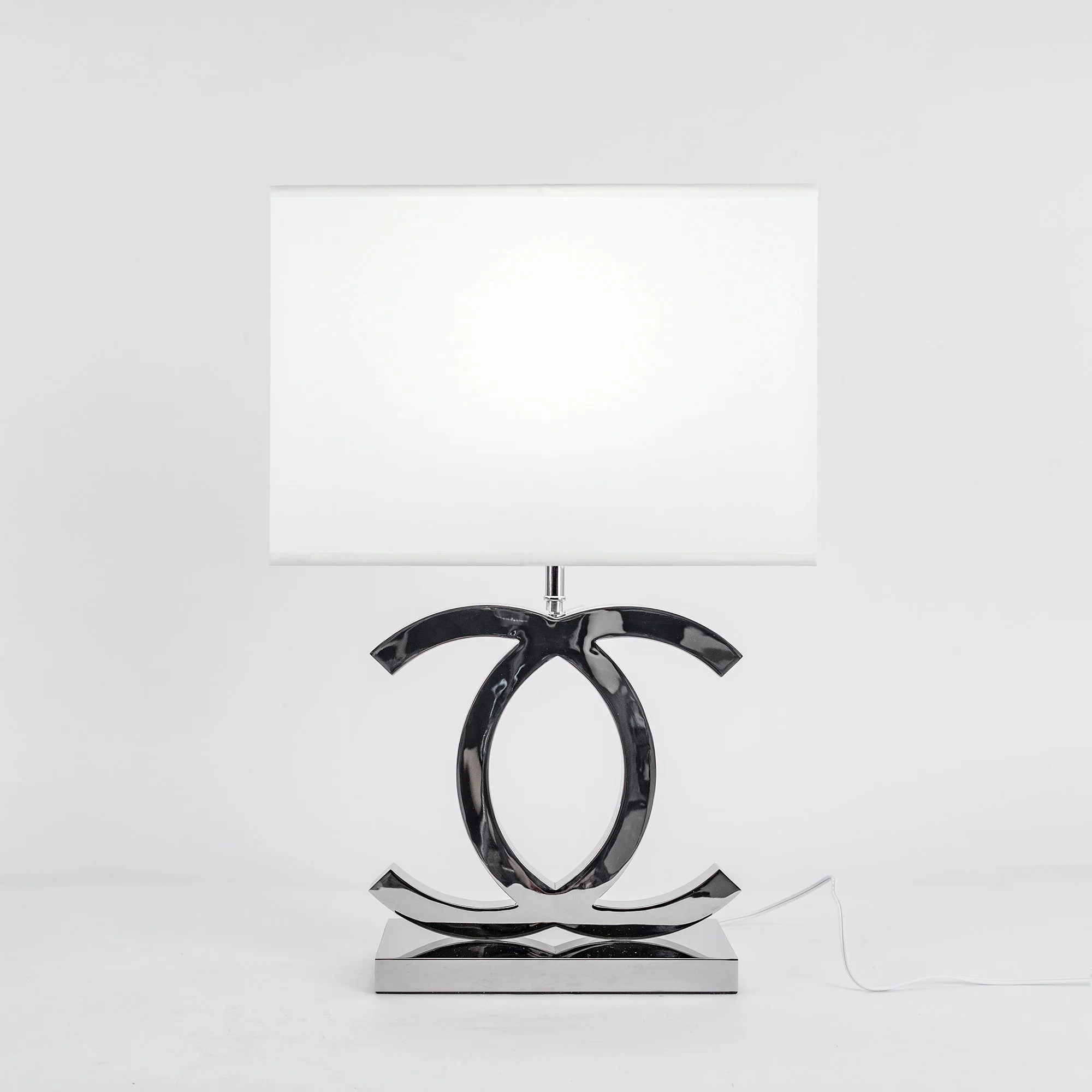 Edge Stainless Steel Indoor Table Lamp